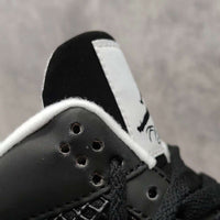 Mid Top Sneakers, Gray Black Colorway, Lace Up Design, Casual Gift for Sneaker Fans