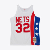 Brooklyn Nets Julius Erving 1973 Home Authentic Jersey - White