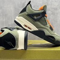 Mid Top Sneakers, Green Colorway, Lace Up Design, Casual Gift for Sneaker Fans