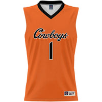 #1 Oklahoma State Cowboys Lightweight Basketball Jersey - Orange