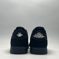 Low Top Sneakers, Black Colorway, Reverse Hook Design, Lace Up Design, Casual Gift for Sneaker Fans