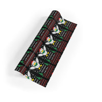 Pixel Duck Holiday Gift Wrap, Merry Ducking Christmas Wrapping Paper, Humorous Christmas Wrapping Paper Roll, Duck Lover Present Gift Wrap
