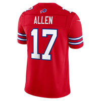 Buffalo Bills Josh Allen Red Alternate Stitched Limited Jersey