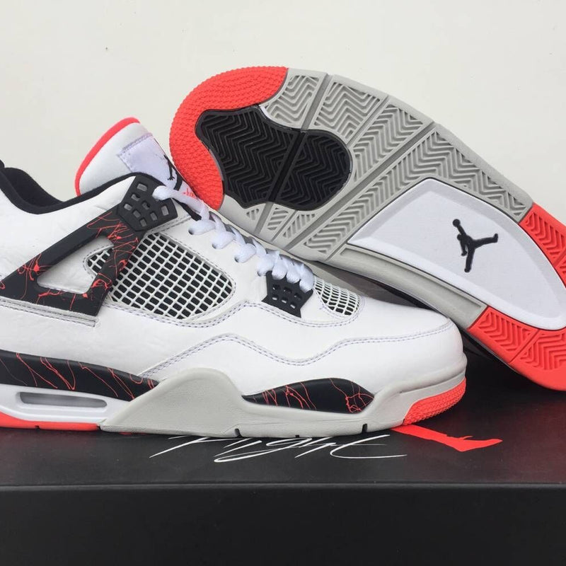 Sneakers, White Red Black Colorway, Lace Up Design, Casual Gift for Sneaker Fans