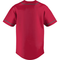 Northern Illinois Huskies Lightweight Baseball Jersey - Cardinal