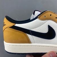 Low Top Sneakers, White Brown Colorway, Lace Up Design, Casual Gift for Sneaker Fans