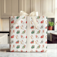 Royal Family Holiday Gift Wrap, Queen Christmas Wrapping Paper, Humorous Queen Wrapping Paper, British Festive Present Wrap, Holiday Paper Roll
