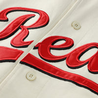 Cincinnati Reds Cream/Red Big & Tall Two-Color Fashion Jersey