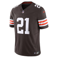 Cleveland Browns Denzel Ward Brown Limited Jersey
