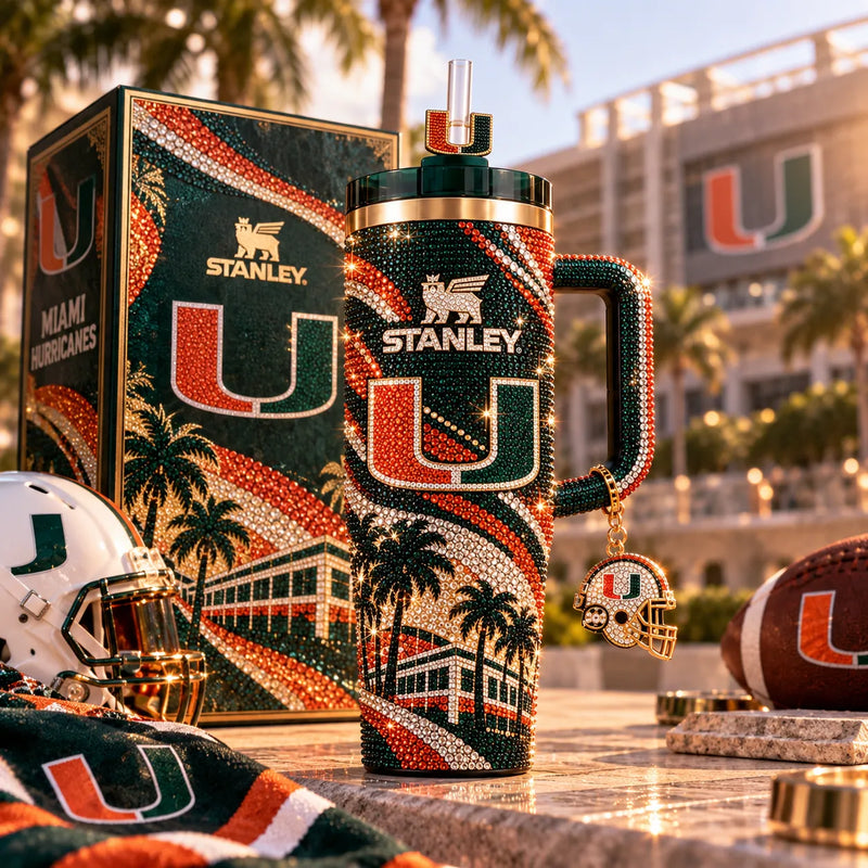 MIA Shine - Crystal Mosaic, Palms and Team Colors
