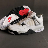 Sneakers, White Gray Colorway, Lace Up Design, Casual Gift for Sneaker Fans