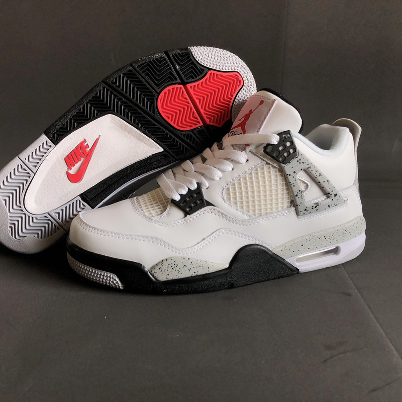 Sneakers, White Gray Colorway, Lace Up Design, Casual Gift for Sneaker Fans