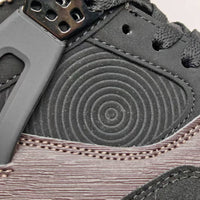 Mid Top Sneakers, Black Gray Colorway, Lace Up Design, Casual Gift for Sneaker Fans