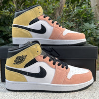 Mid Top Sneakers, Pink Colorway, Lace Up Design, Casual Gift for Sneaker Fans