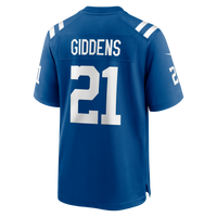 Indianapolis Colts DJ Giddens Royal Team Game Jersey