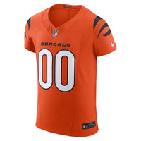 Cincinnati Bengals Orange Alternate Elite Custom Jersey