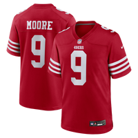 San Francisco 49ers Skyy Moore Scarlet Team Game Jersey