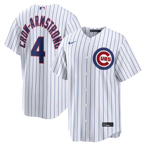 Chicago Cubs Pete Crow-Armstrong White Home Replica Jersey