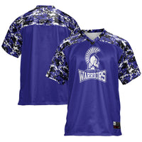 Winona State Warriors Football Jersey - Purple