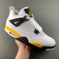 Low Top Sneakers, White Black Yellow Colorway, Lace Up Design, Casual Gift for Sneaker Fans