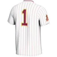 #1 Arizona State Sun Devils Lightweight Softball Jersey - White