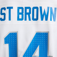 Detroit Lions Amon-Ra St. Brown White Game Jersey