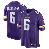 Minnesota Vikings Dwight McGlothern Purple Team Game Jersey