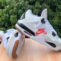 Sneakers, White Colorway, Lace Up Design, Casual Gift for Sneaker Fans