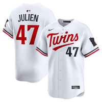 Minnesota Twins Edouard Julien White Home Limited Player Jersey