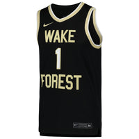 Black Wake Forest Demon Deacons Replica Basketball Jersey