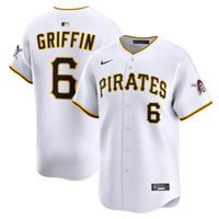 Pittsburgh Pirates Konnor Griffin White Home Limited Jersey