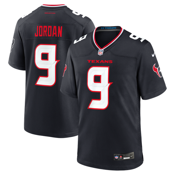 Houston Texans Brevin Jordan Navy Team Game Jersey