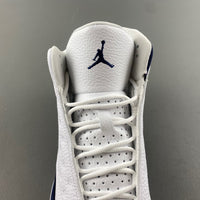 Low Top Sneakers, Blue White Navy Colorway, Lace Up Design, Casual Gift for Sneaker Fans