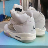 High Top Sneakers, White Green Colorway, Lace Up Design, Casual Gift for Sneaker Fans