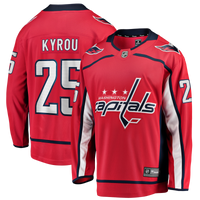 Washington Capitals Jordan Kyrou Red Home Breakaway Jersey