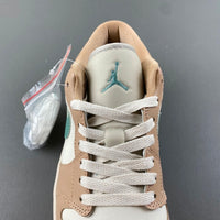 Low Top Sneakers, White Green Colorway, Lace Up Design, Casual Gift for Sneaker Fans