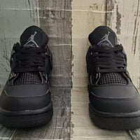 Mid Top Sneakers, Black Colorway, Lace Up Design, Casual Gift for Sneaker Fans