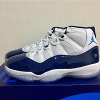Sneakers, Midnight Blue Colorway, Lace Up Design, Casual Gift for Sneaker Fans
