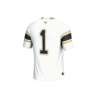 #1 Wake Forest Demon Deacons Lightweight Football Fashion Jersey - White