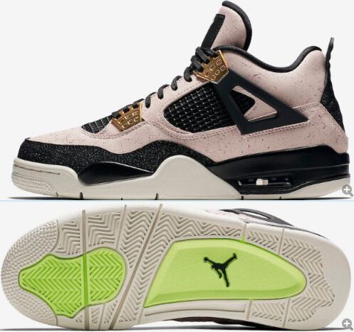 Sneakers, White Black Pink Gold Colorway, Lace Up Design, Casual Gift for Sneaker Fans