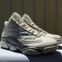 Sneakers, Off White Gray Colorway, Lace Up Design, Casual Gift for Sneaker Fans