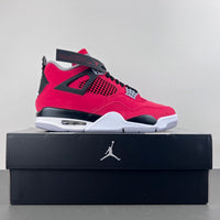 Mid Top Sneakers, Red Black Colorway, Lace Up Design, Casual Gift for Sneaker Fans