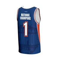 Florida Gators 2025 NCAA Basketball National Champions Commemorative Fashion Jersey - White
