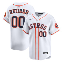 Houston Astros White Home Limited Pick-A-Player Retired Roster Jersey
