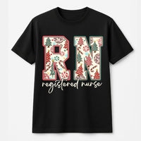 Registered Nurse Holiday Shirt, RN Nurse Christmas T-Shirt, Christmas Tree Nurse Shirt, Nursing Student Xmas Tee, Adorable Medical Holiday Present