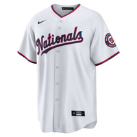 Washington Nationals White Home Blank Replica Jersey