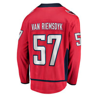Washington Capitals Trevor van Riemsdyk Red Home Breakaway Jersey