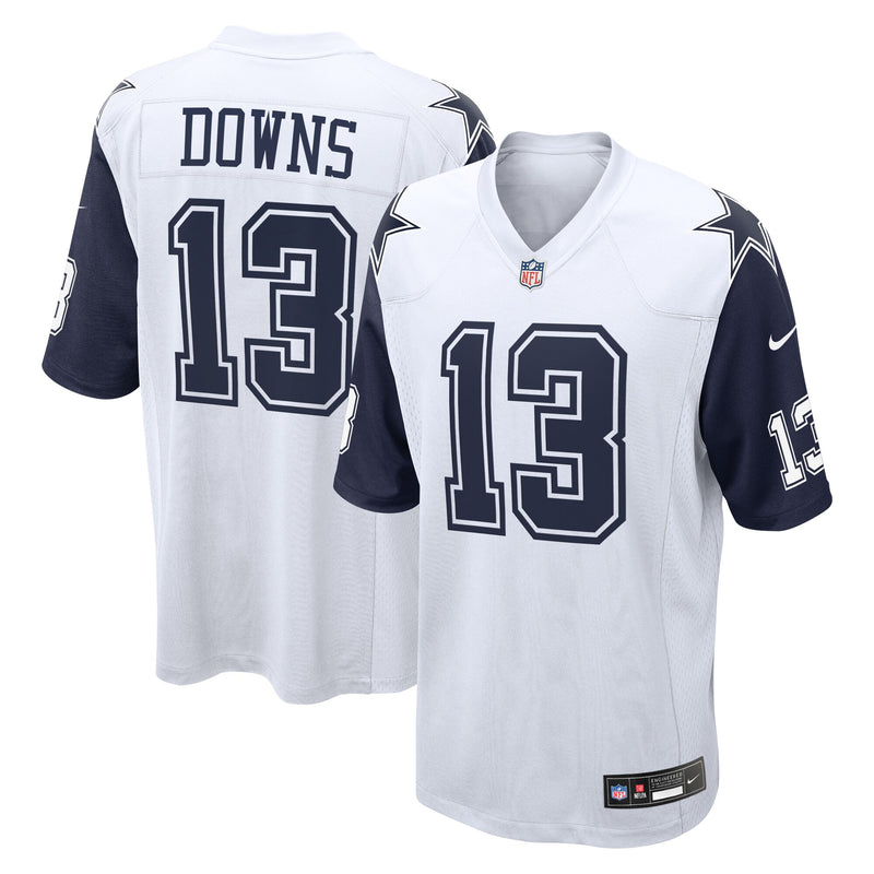 Dallas Cowboys Caleb Downs White Alternate Game Jersey