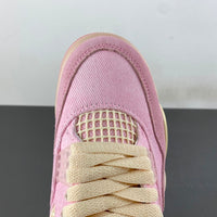 Retro Low Top Sneakers, Pink Colorway, Lace Up Design, Casual Gift for Sneaker Fans