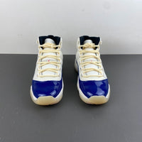 Low Top Sneakers, Beige Blue Colorway, Lace Up Design, Casual Gift for Sneaker Fans